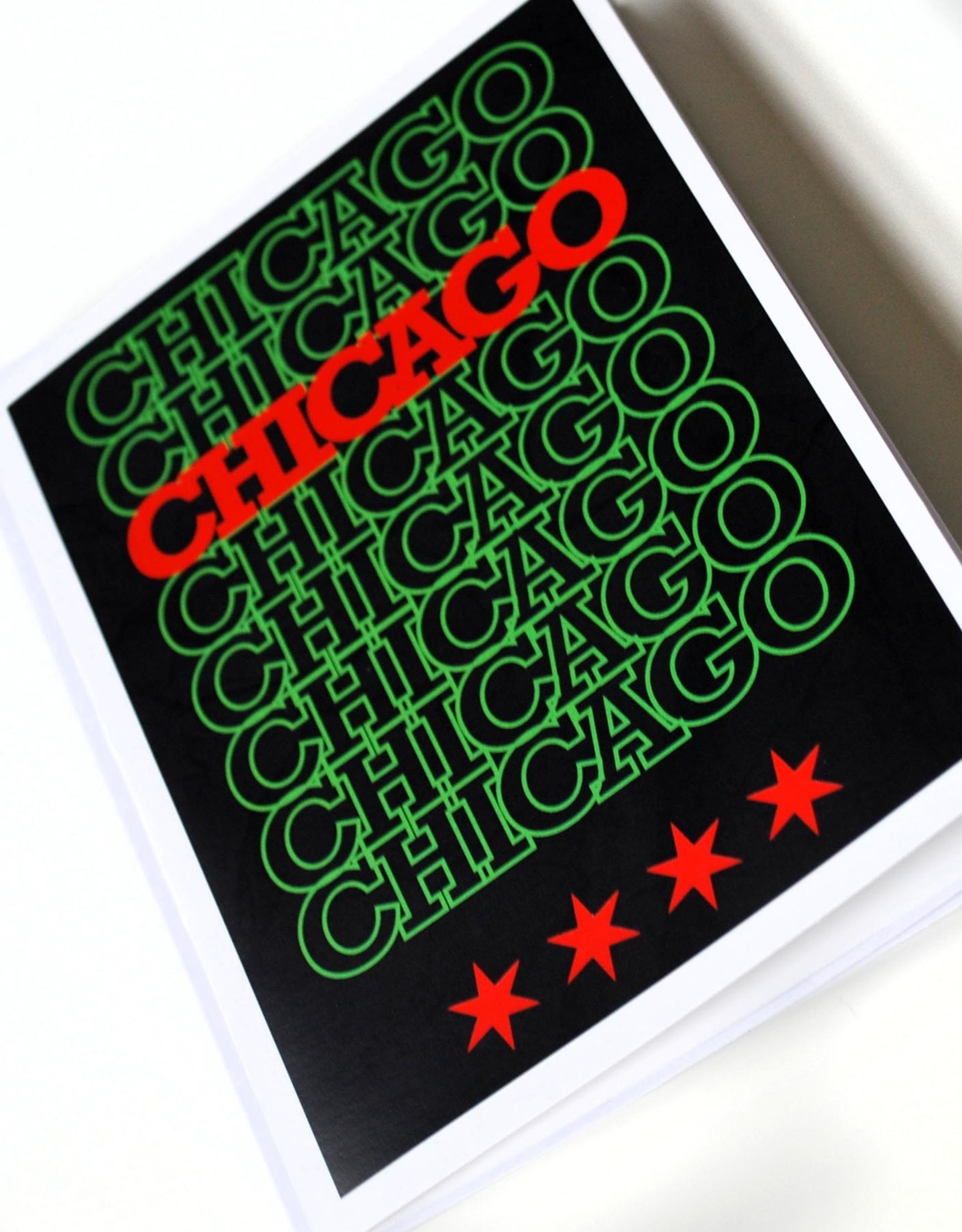 Knight Illustrations Chicago Recyclable: Pan Greeting Card by David Knight