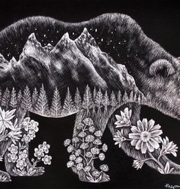 Megan Rivera “Yosemite”, digital print, Megan Rivera