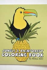 Melissa Rohr Gindling Jungle and Rainforest Coloring Book by Melissa Rohr Gindling