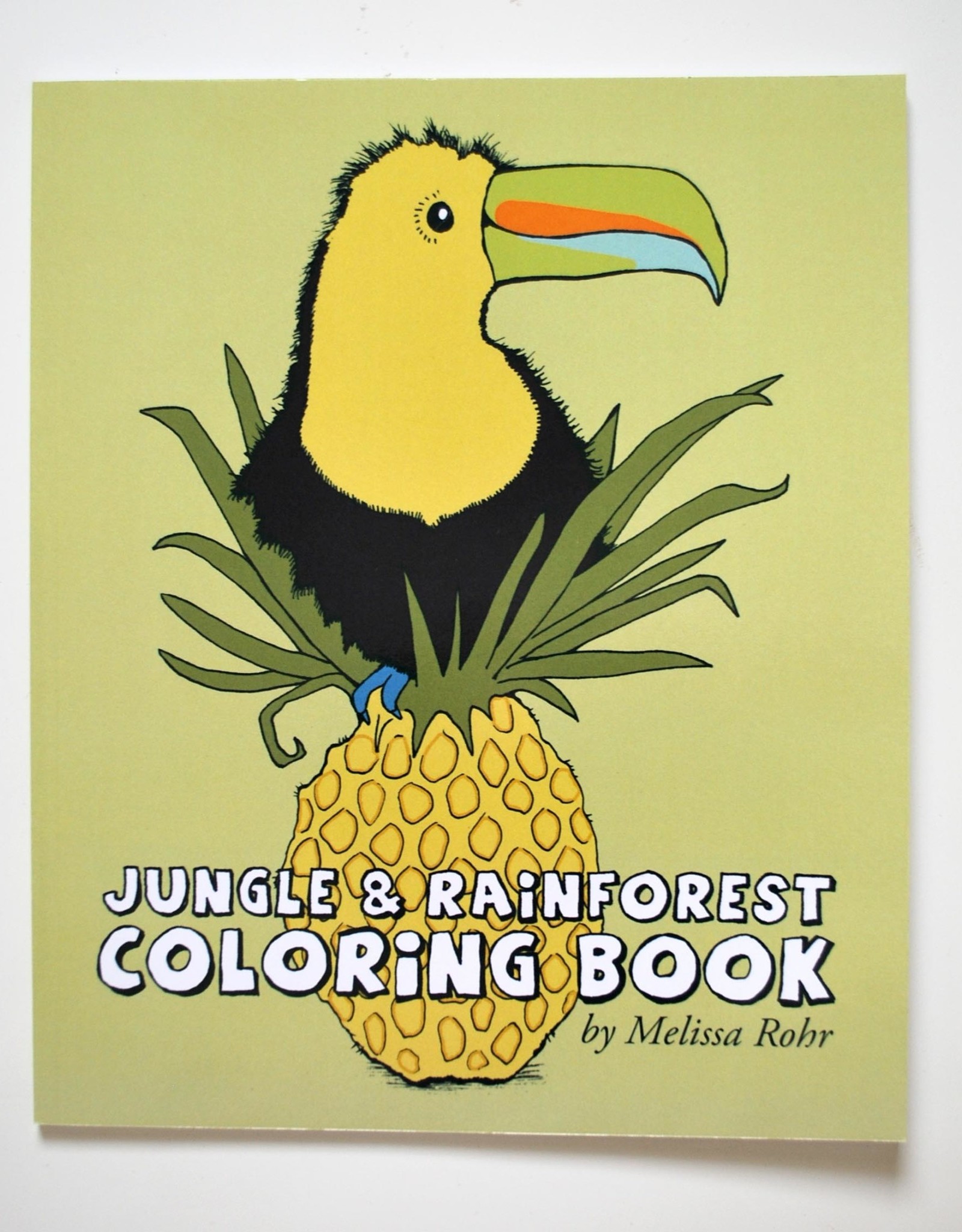 The Island Octopus Jungle and Rainforest Coloring Book by The Island Octopus