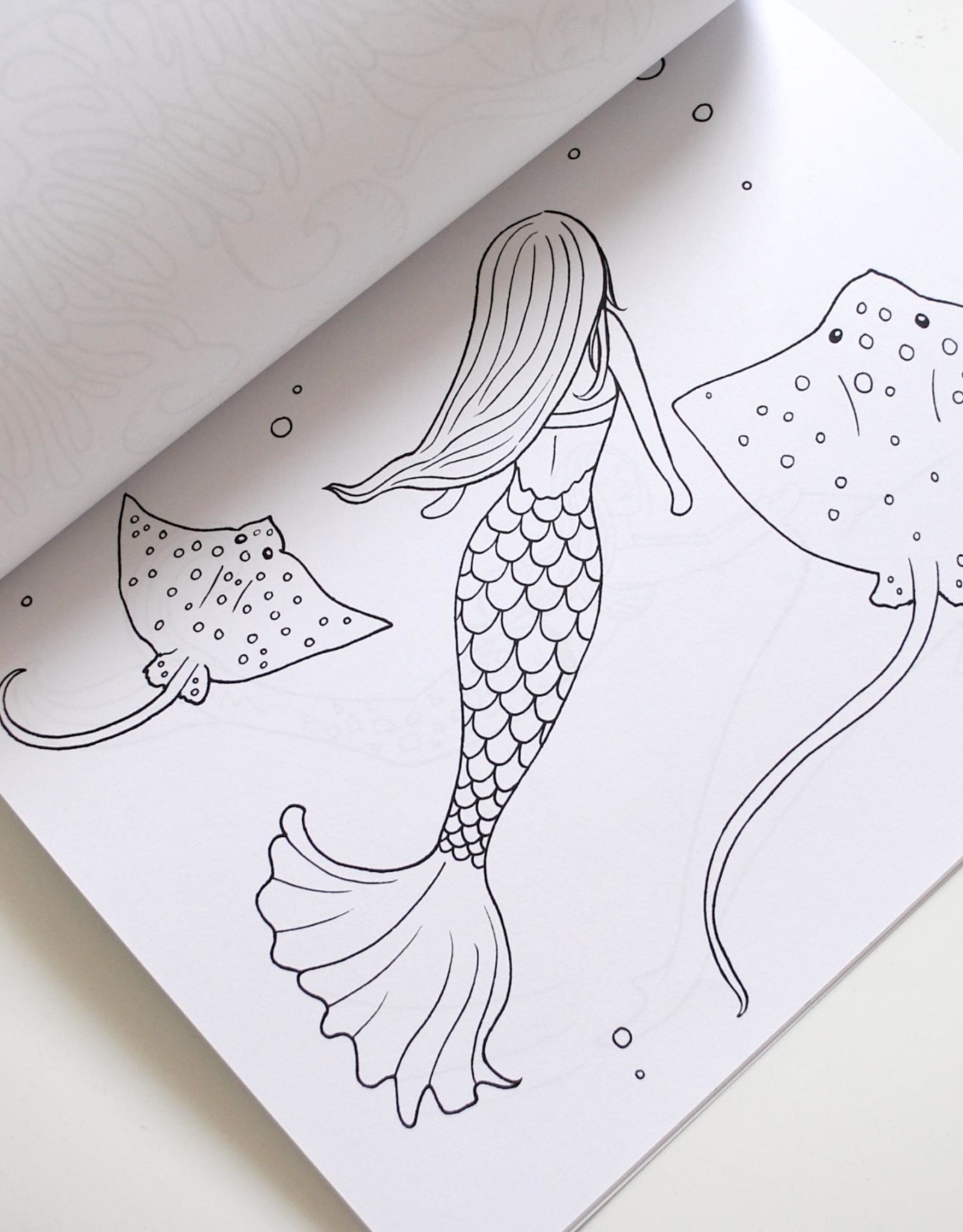 The Island Octopus A Mermaid’s World Coloring Book by The Island Octopus