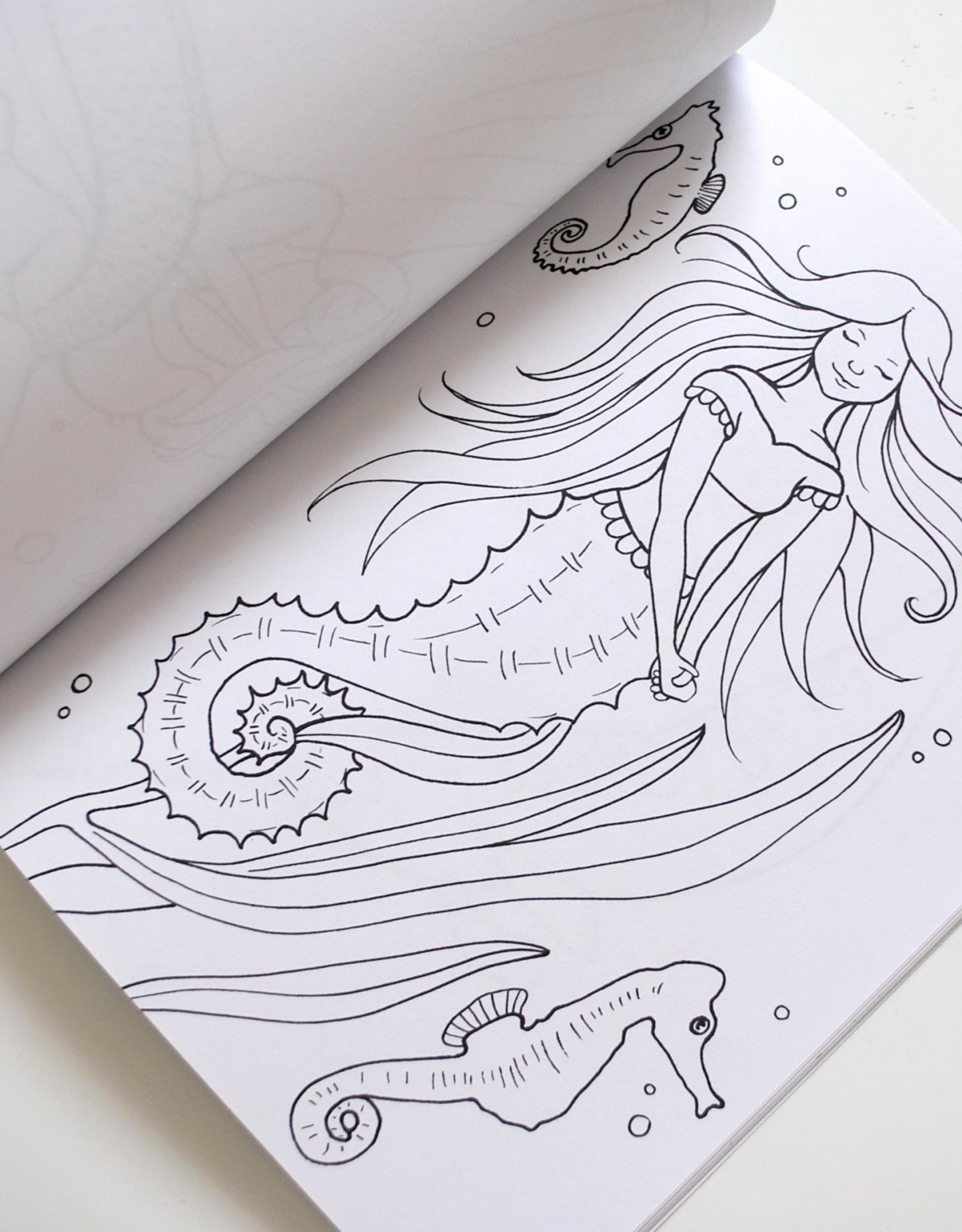 The Island Octopus A Mermaid’s World Coloring Book by The Island Octopus