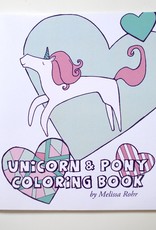 Melissa Rohr Gindling Unicorn and Pony Coloring Book by Melissa Rohr Gindling