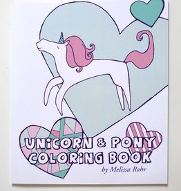 The Island Octopus Unicorn and Pony Coloring Book by The Island Octopus