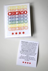 Knight Illustrations Chicago Recyclable: Peace Greeting Card by David Knight