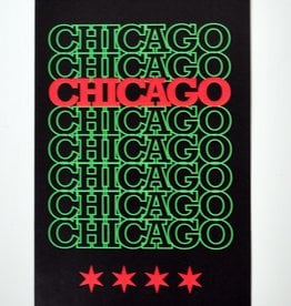 Knight Illustrations Corvus Press: Chicago Pan Recyclable Sticker by David Knight