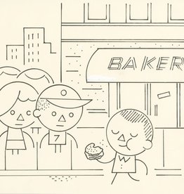 Ivan Brunetti Cronut, Illustration by Ivan Brunetti for the New Yorker, Goings On About Town, September 12, 2013