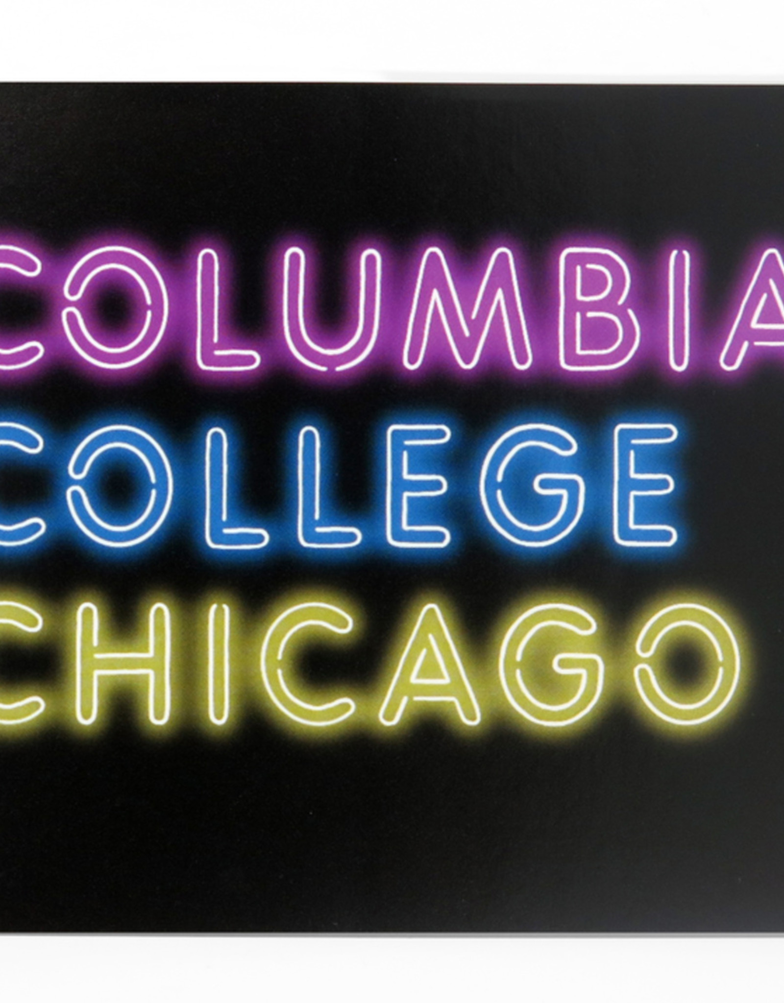 Buy Columbia, By Columbia Columbia College Chicago Neon  Sticker - Buy Columbia, By Columbia