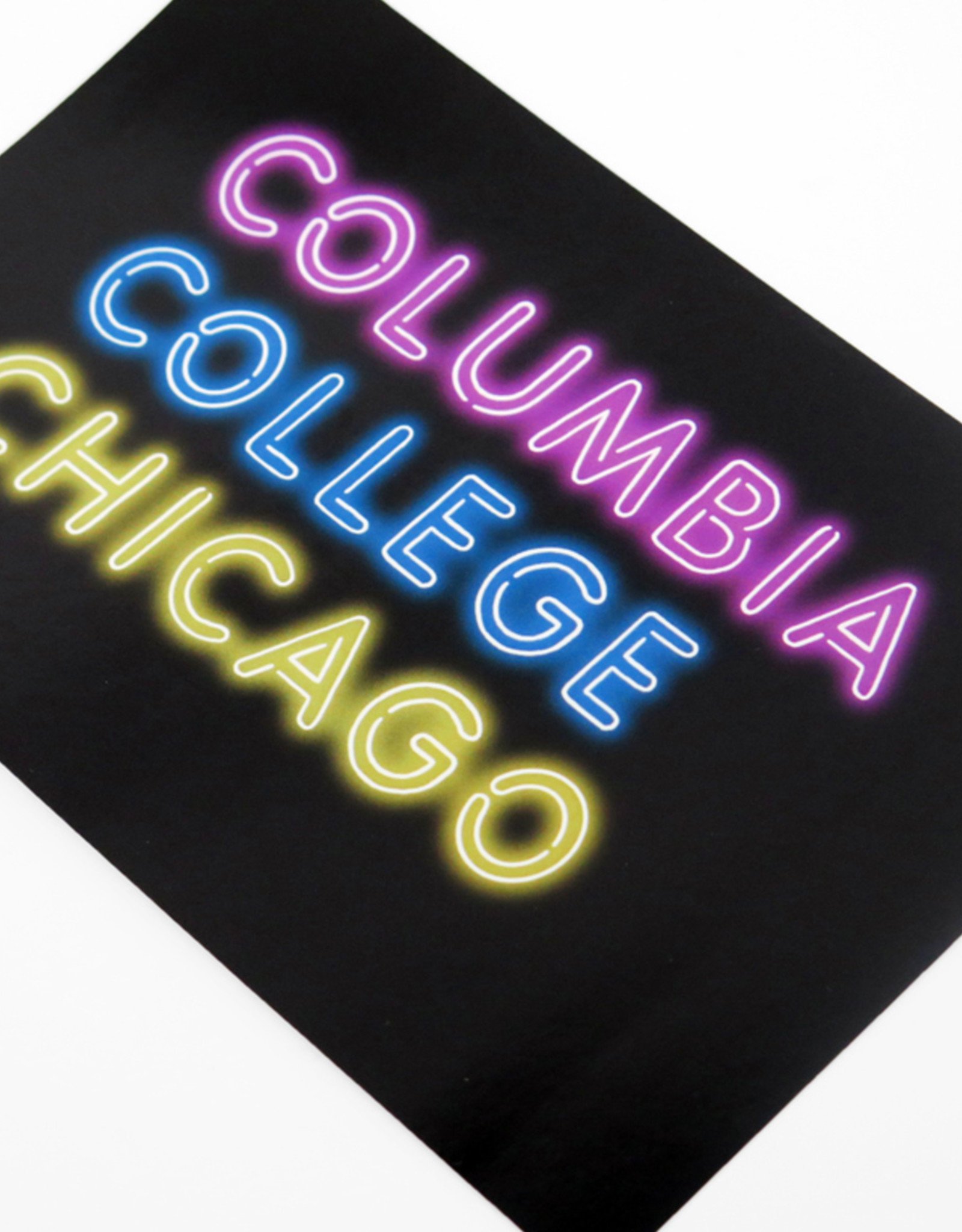 Buy Columbia, By Columbia Columbia College Chicago Neon  Sticker - Buy Columbia, By Columbia