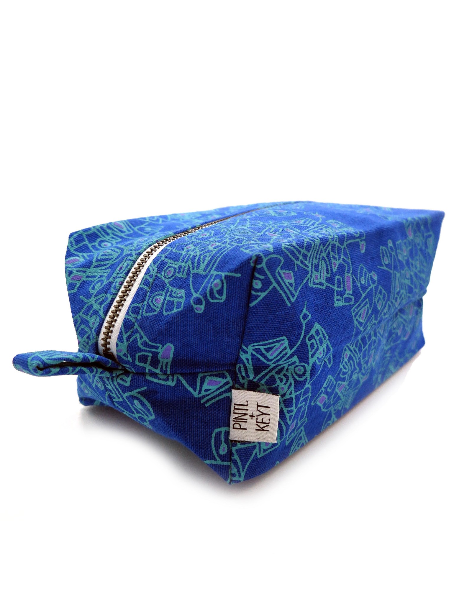 PINTL + KEYT Rome (Blue) Dopp Kit by PINTL + KEYT