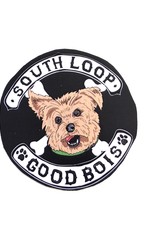 "Good Bois" dog gang stickers by Michael Ulm