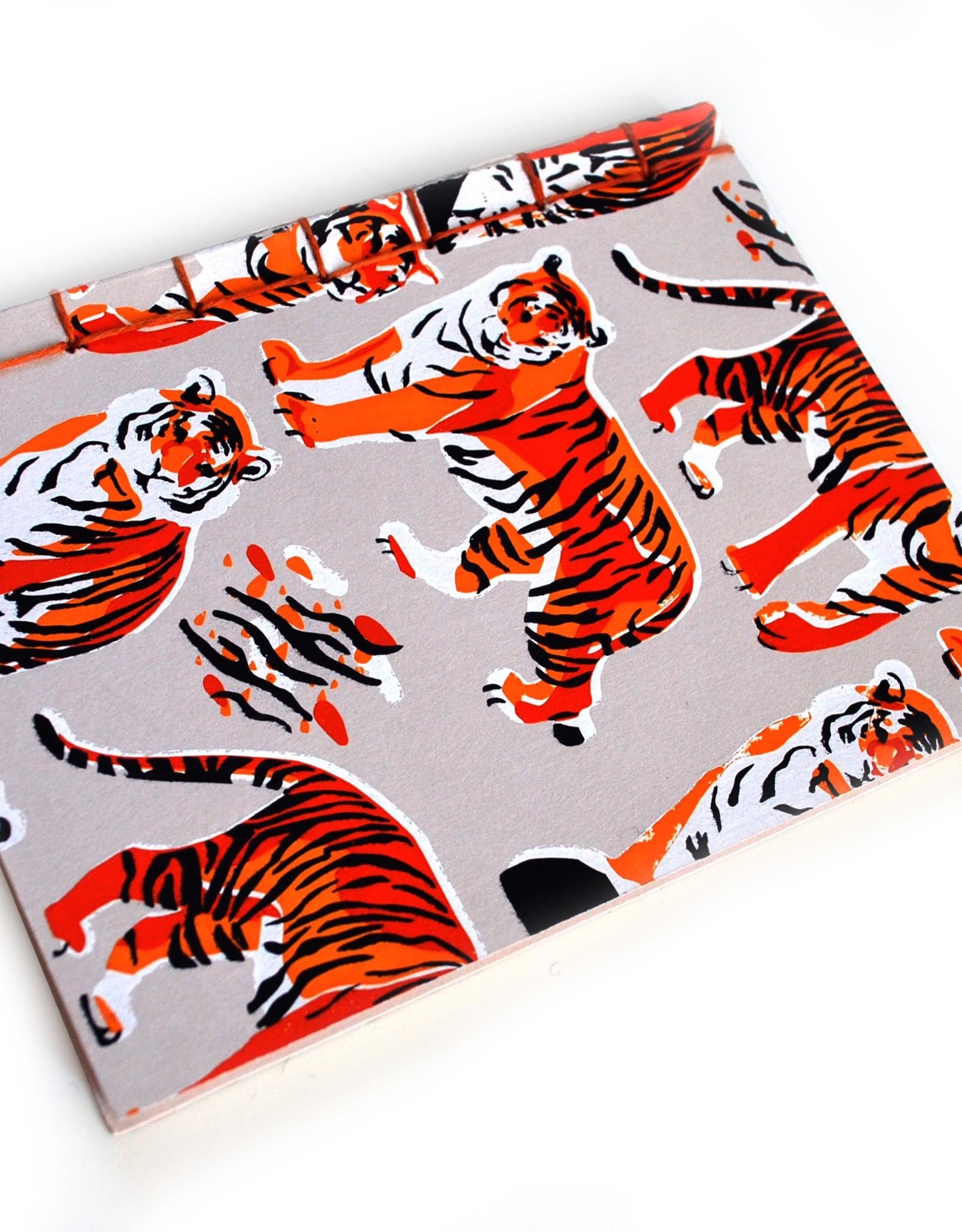 Danielle Przybysz Tiger Pattern Notebook by Danielle Przybysz