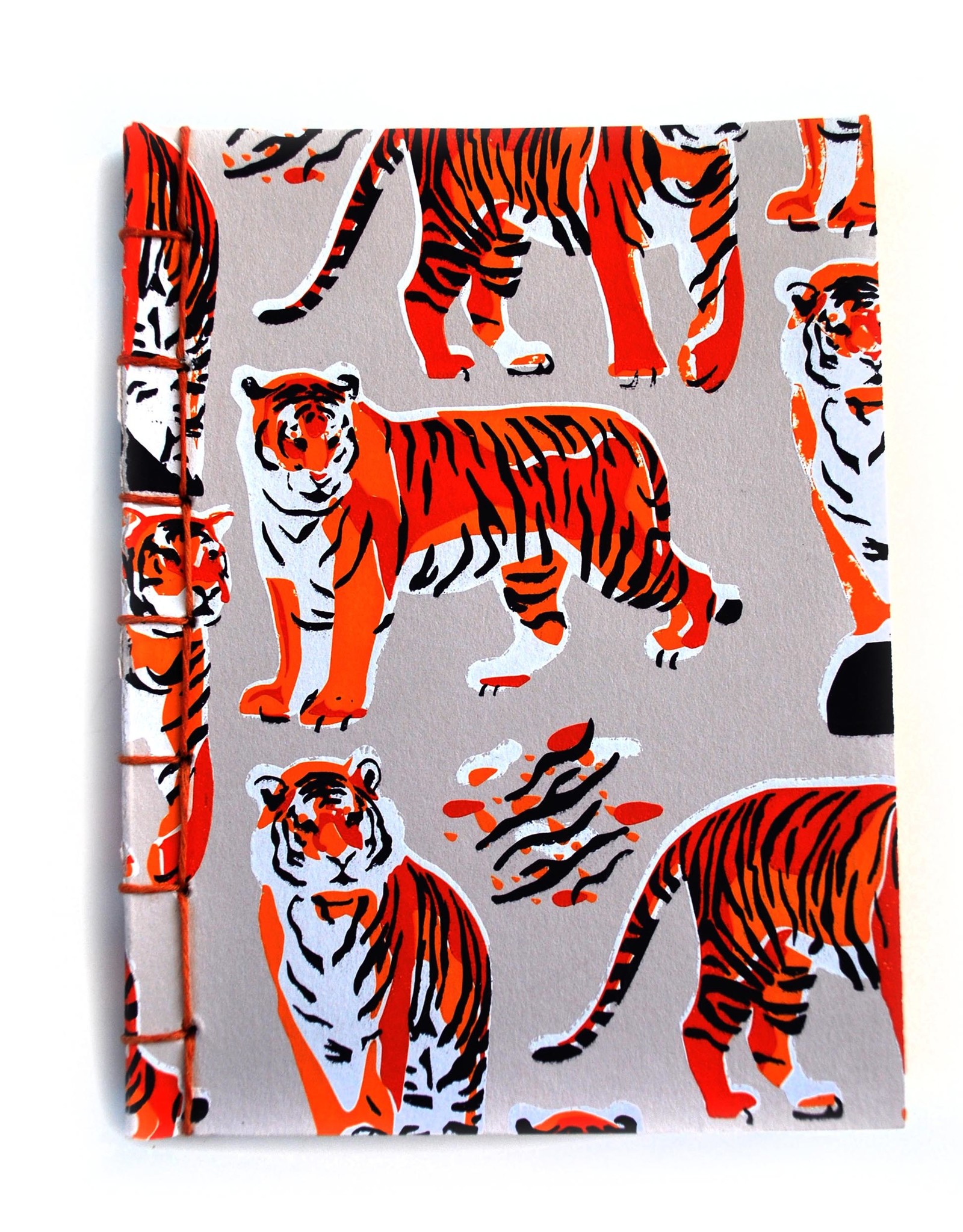 Danielle Przybysz Tiger Pattern Notebook by Danielle Przybysz