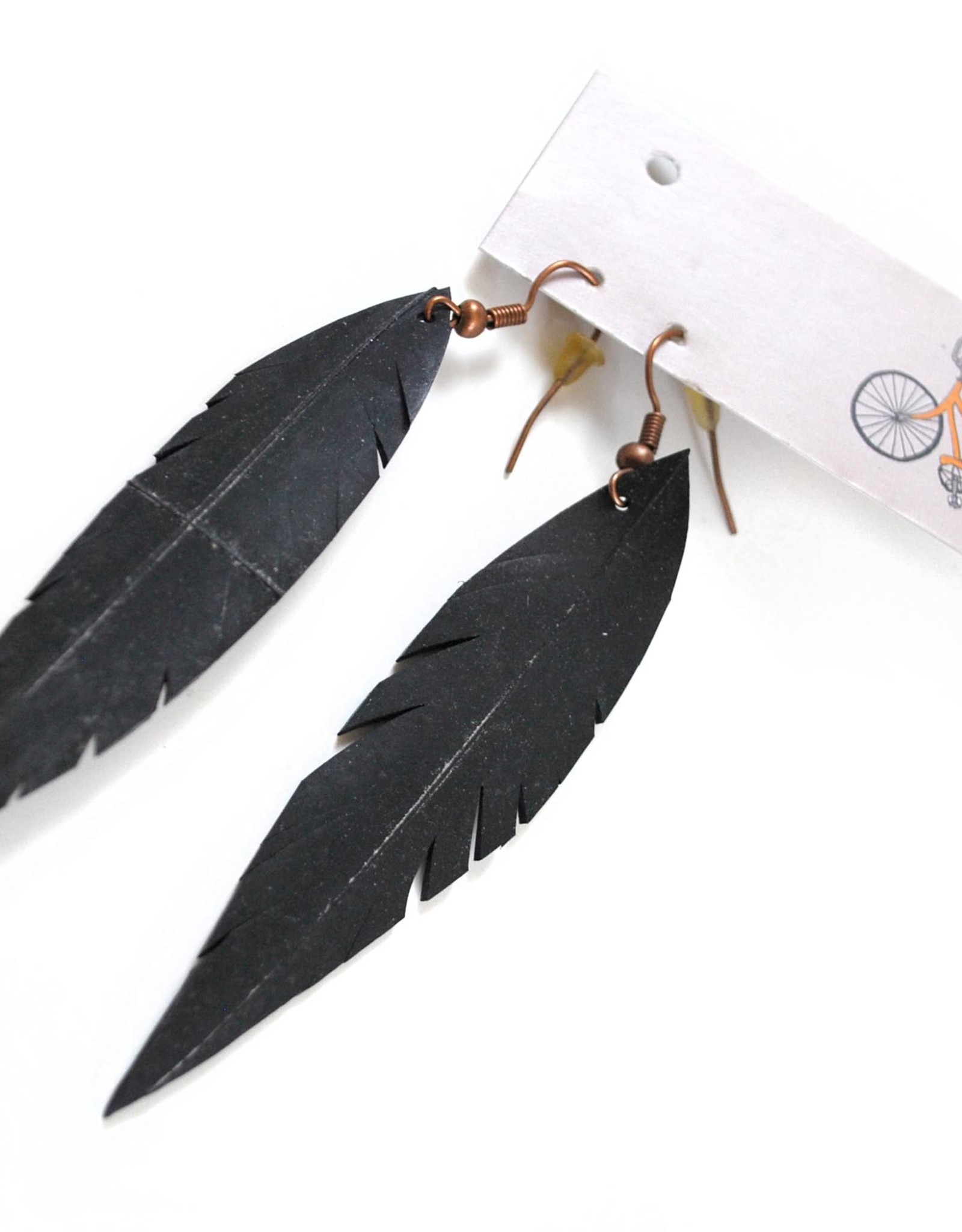 True Partners in Craft Feather Earrings on Earwire by True Partners in Craft