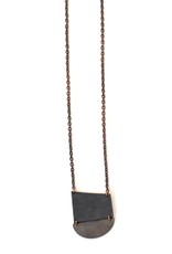 True Partners in Craft Half Moon Necklace by True Partners in Craft