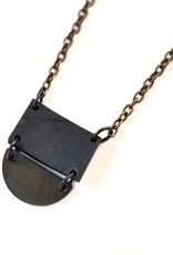 True Partners in Craft Mini Half Moon Necklace by True Partners in Craft