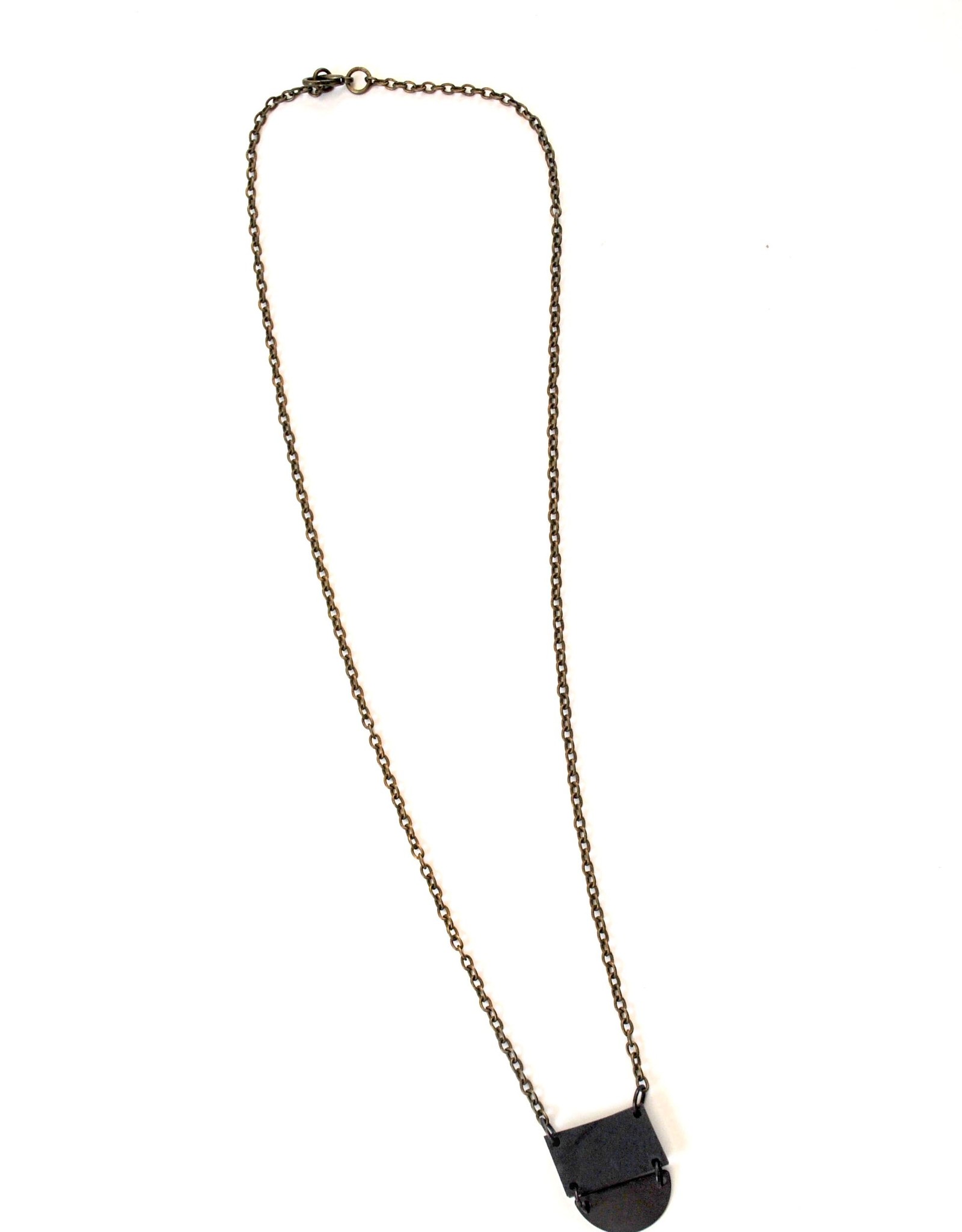 True Partners in Craft Mini Half Moon Necklace by True Partners in Craft