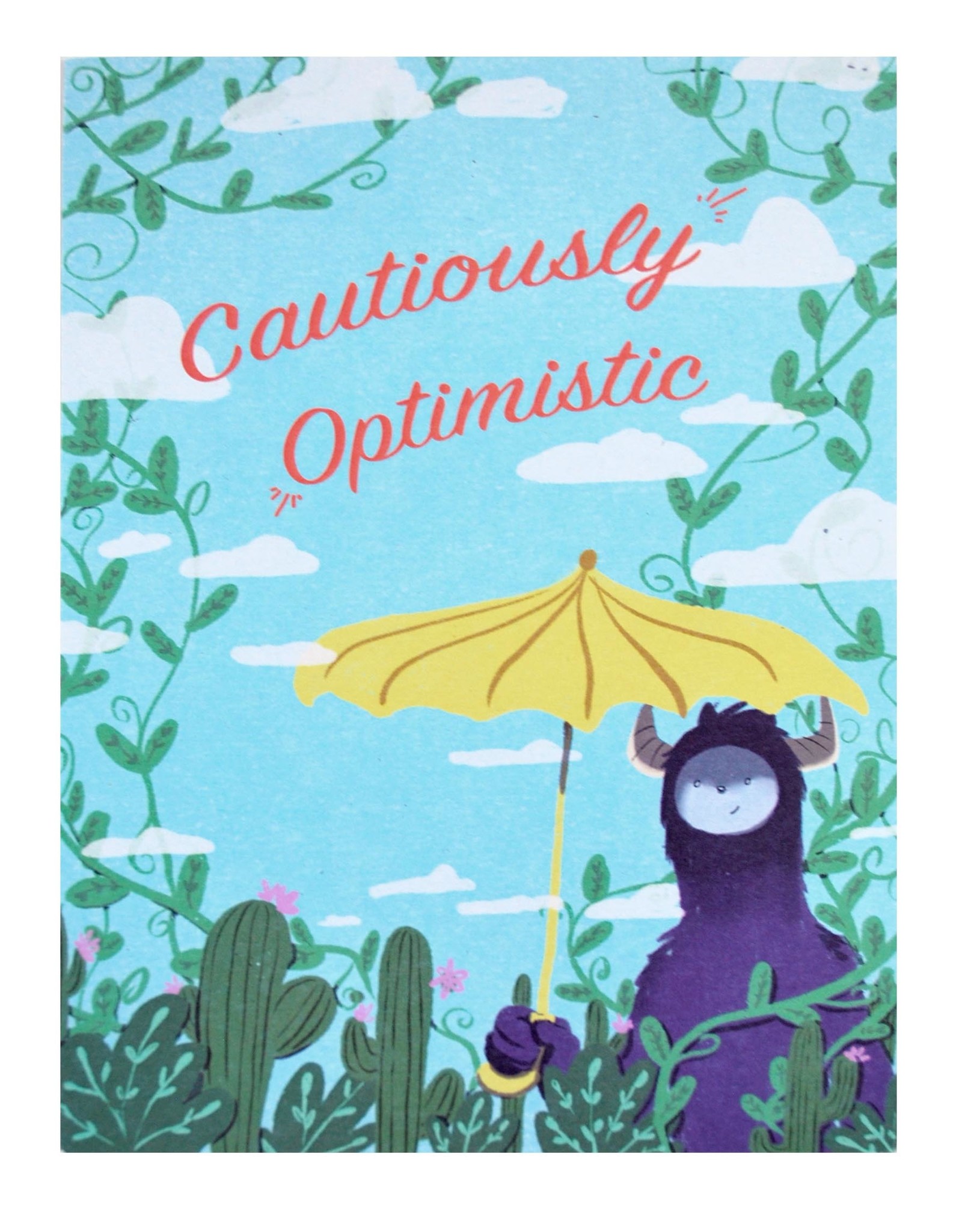 Sophie Quillec “Cautiously Optimistic” digital print by Sophie Quillec