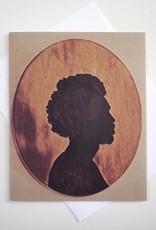 ReformedSchool Afro cameo Greeting Card by ReformedSchool