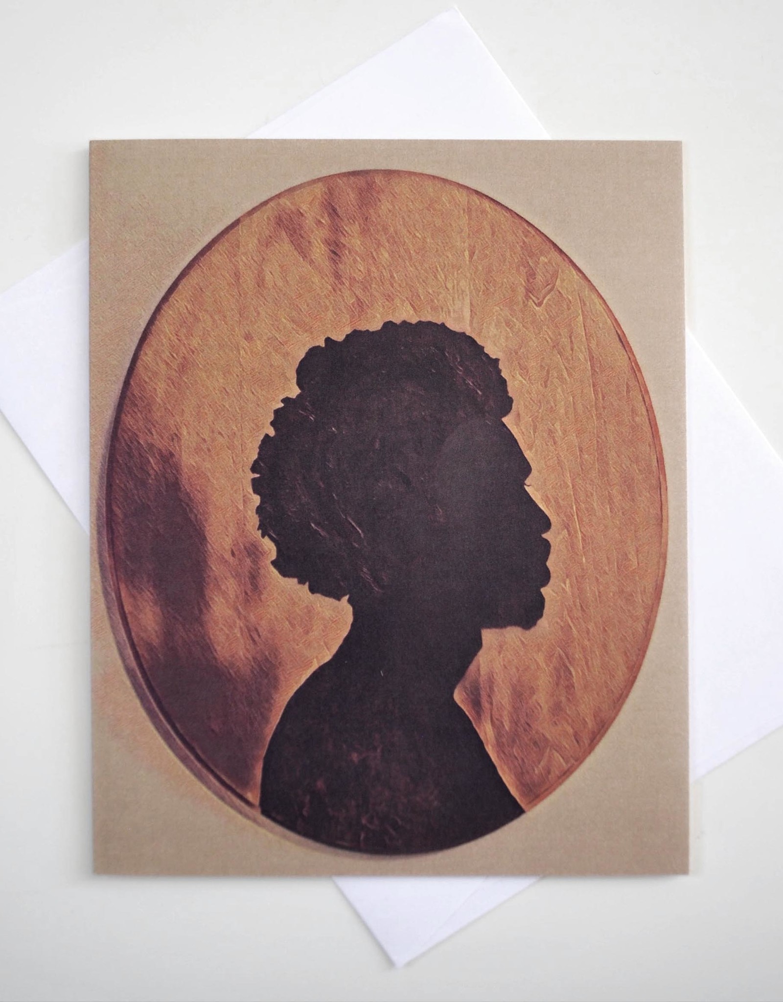 ReformedSchool Afro cameo Greeting Card by ReformedSchool