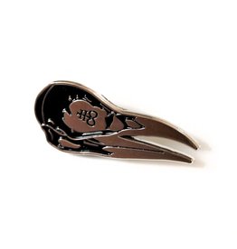 Crow Skull Pin by Noah Durany