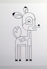 Ivan Brunetti Deer, Illustration by Ivan Brunetti