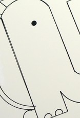 Ivan Brunetti "Elephant" Illustration by Ivan Brunetti