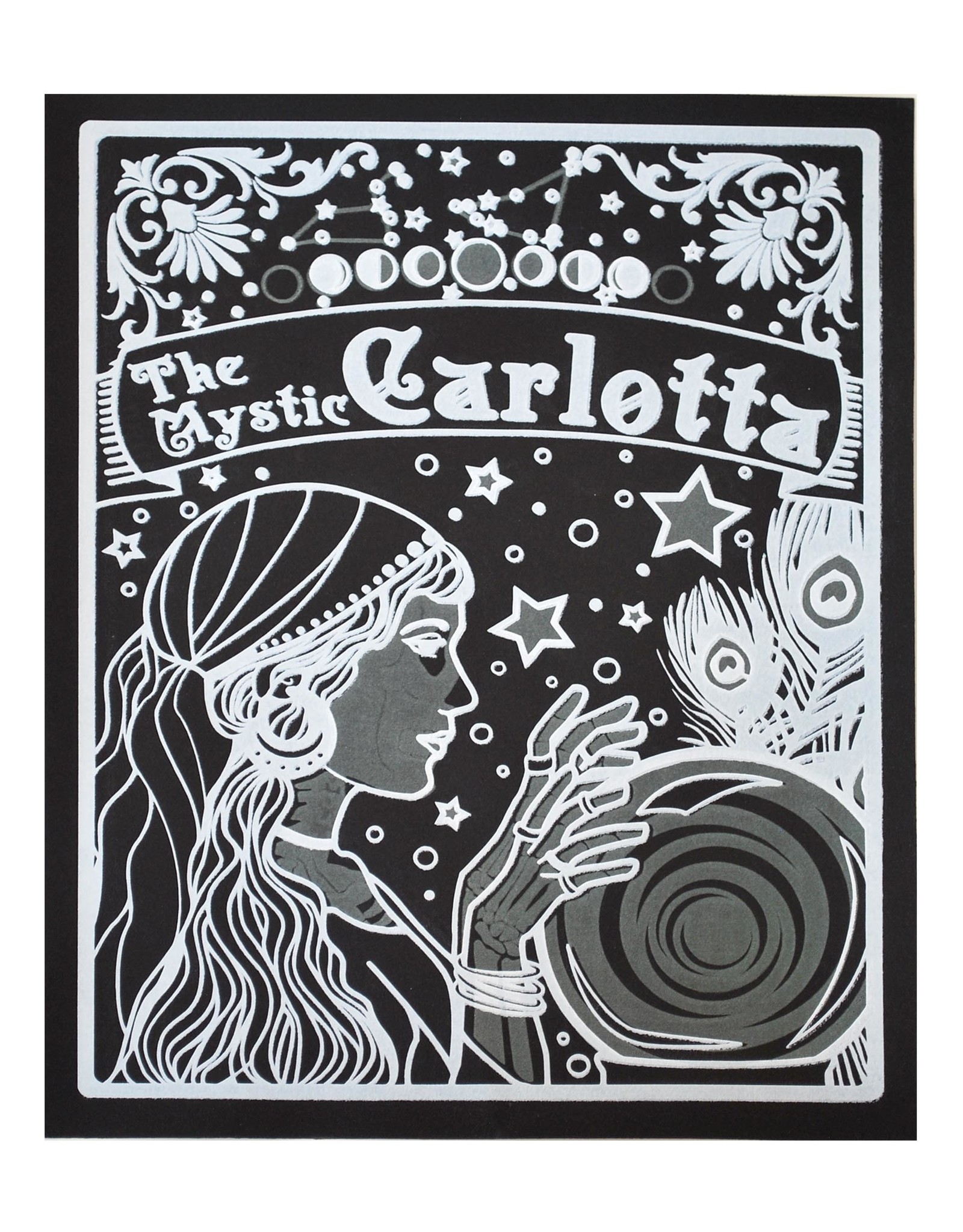 Danielle Przybysz “The Mystic Carlotta” Silk Screen Print by Danielle Przybysz