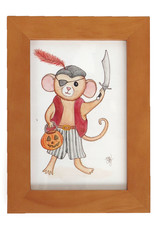 The Island Octopus “Pirate Mouse“ Mini Illustration by Melissa Rohr