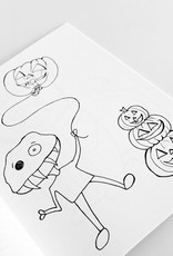 The Island Octopus Halloween Coloring Book by Melissa Rohr Gindling