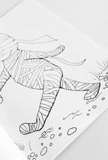 The Island Octopus Halloween Coloring Book by Melissa Rohr Gindling