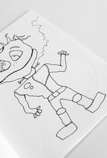 The Island Octopus Halloween Coloring Book by Melissa Rohr Gindling