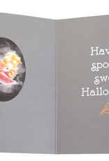 The Island Octopus Halloween Greeting Card with flocking, Melissa Rohr Gindling