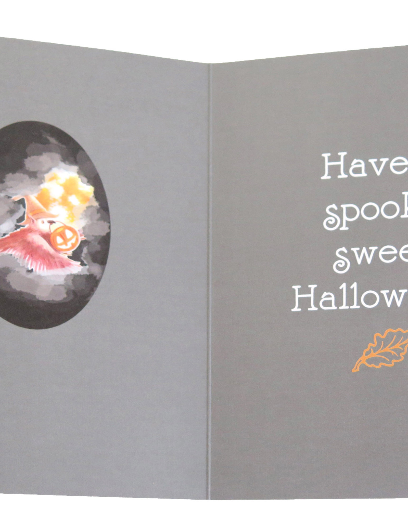 The Island Octopus Halloween Greeting Card with flocking, Melissa Rohr Gindling