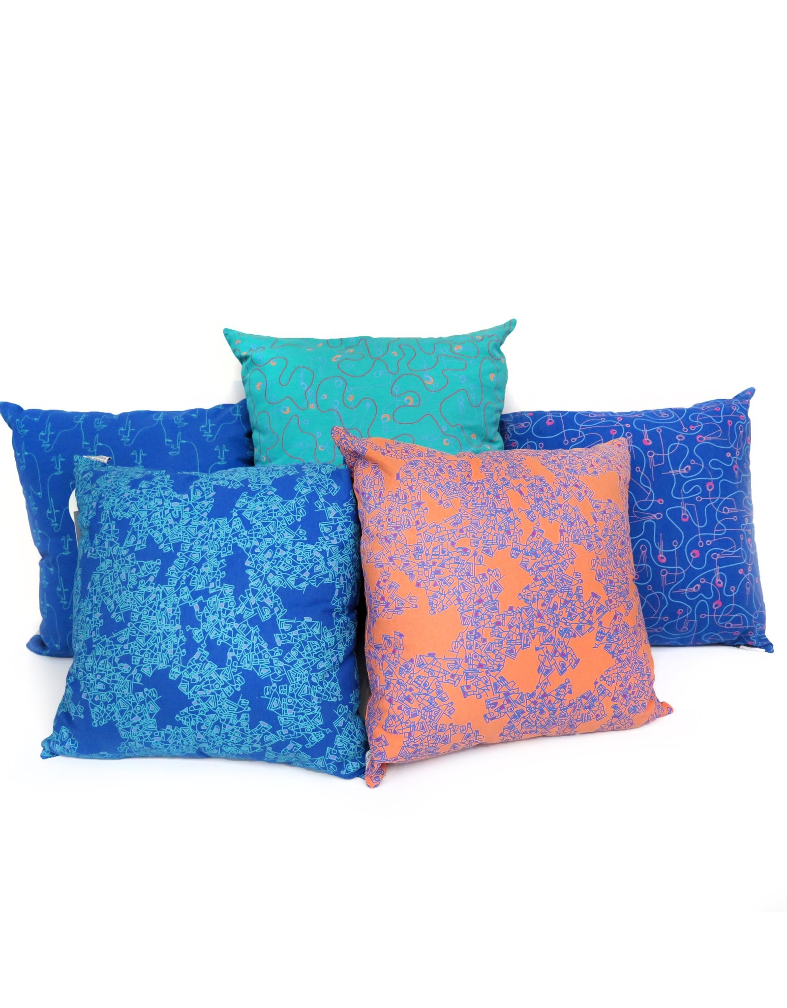 PINTL + KEYT Flight (teal) pillow  PINTL + KEYT