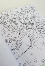 The Island Octopus Nature Spirit Coloring Book by The Island Octopus