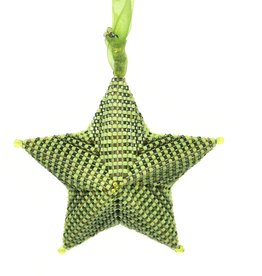 Knot Thinkers “Star Ornament” (green) by Knot Thinkers