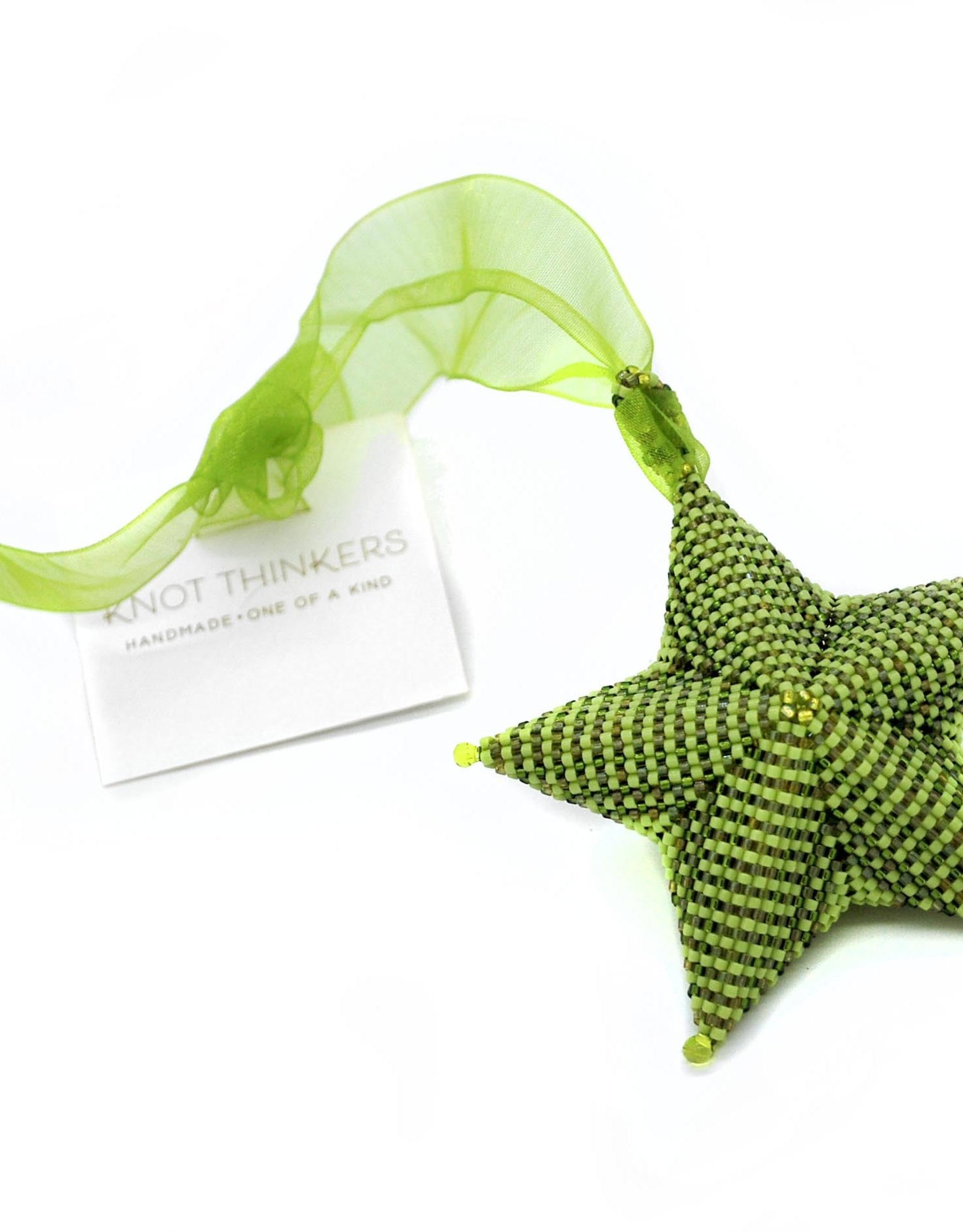 Knot Thinkers “Star Ornament” (green) by Knot Thinkers