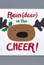 Paper Heart Dispatch Reindeer in the Cheer card by Jennifer Hines