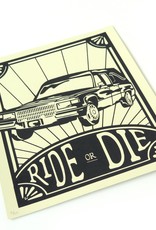 Danielle Przybysz “Ride or Die” Silk Screen Print by Danielle Przybysz