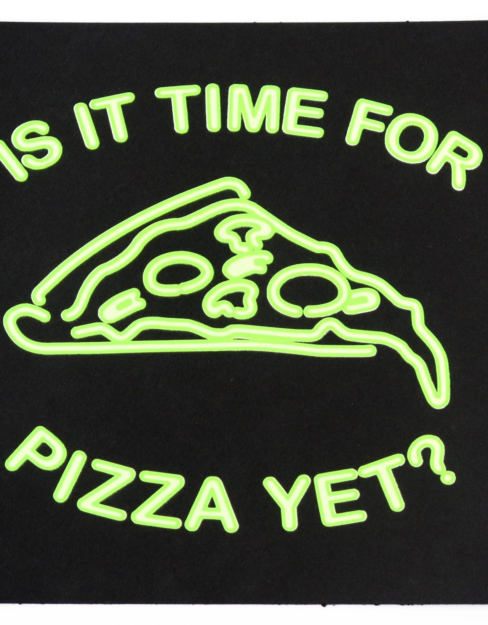 Danielle Przybysz “Is It Time For Pizza Yet?” Silk Screen Print by Danielle Przybysz