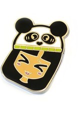 Jasmine Cabral Kawaii Eliza Enamel Pin with Sticker by Jasmine Cabral