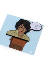 ReformedSchool Maxine Waters Enamel Pin by ReformedSchool