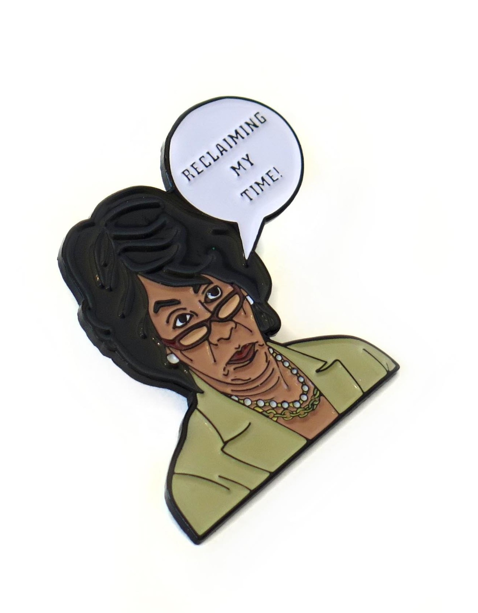 ReformedSchool Maxine Waters Enamel Pin by ReformedSchool