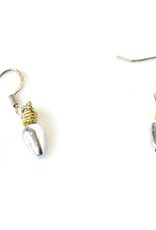 Juicey Gems Silver Holiday Lights Earrings by Juicey Gems