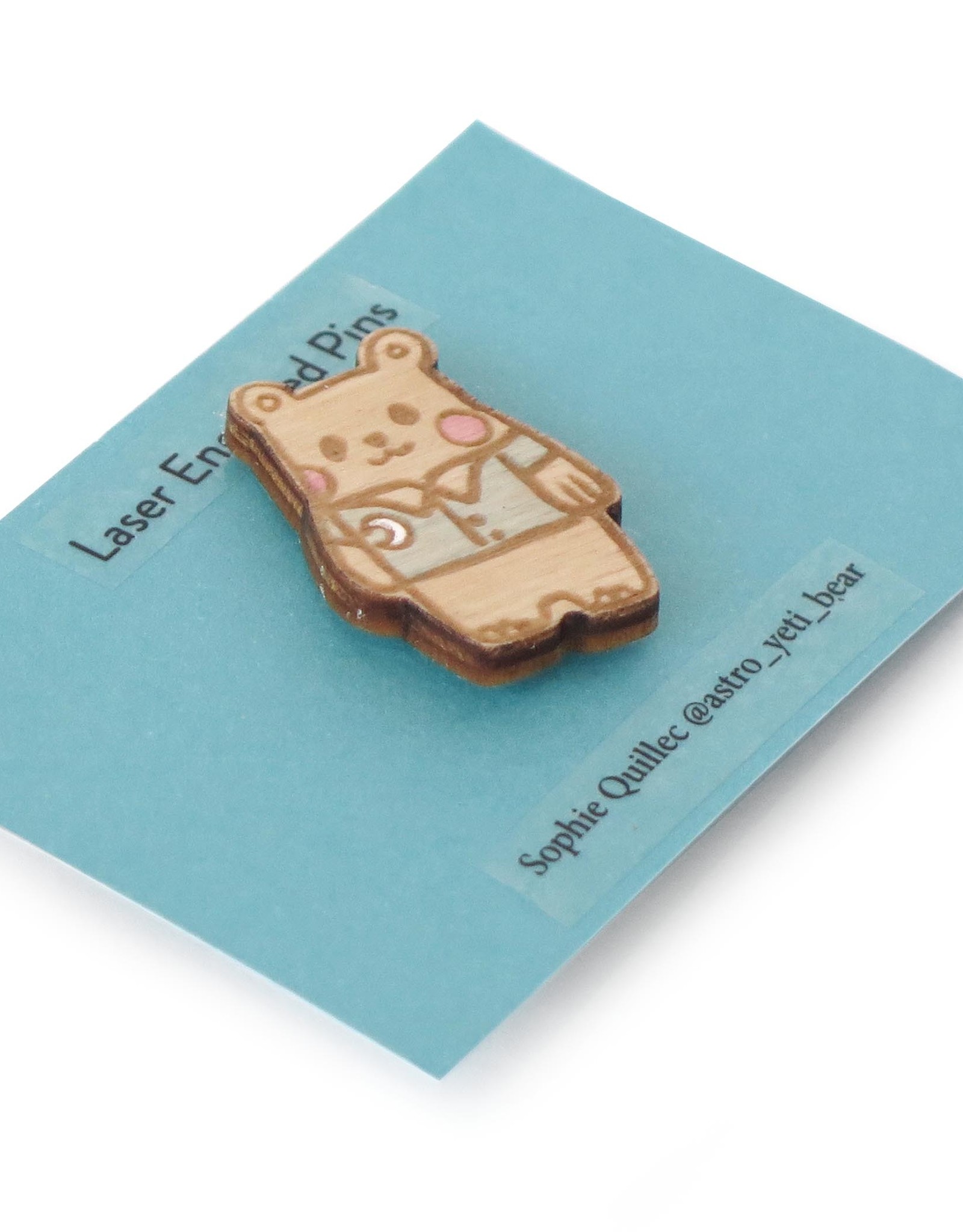 Sophie Quillec "Bear: PJ's" pin by Sophie Quillec