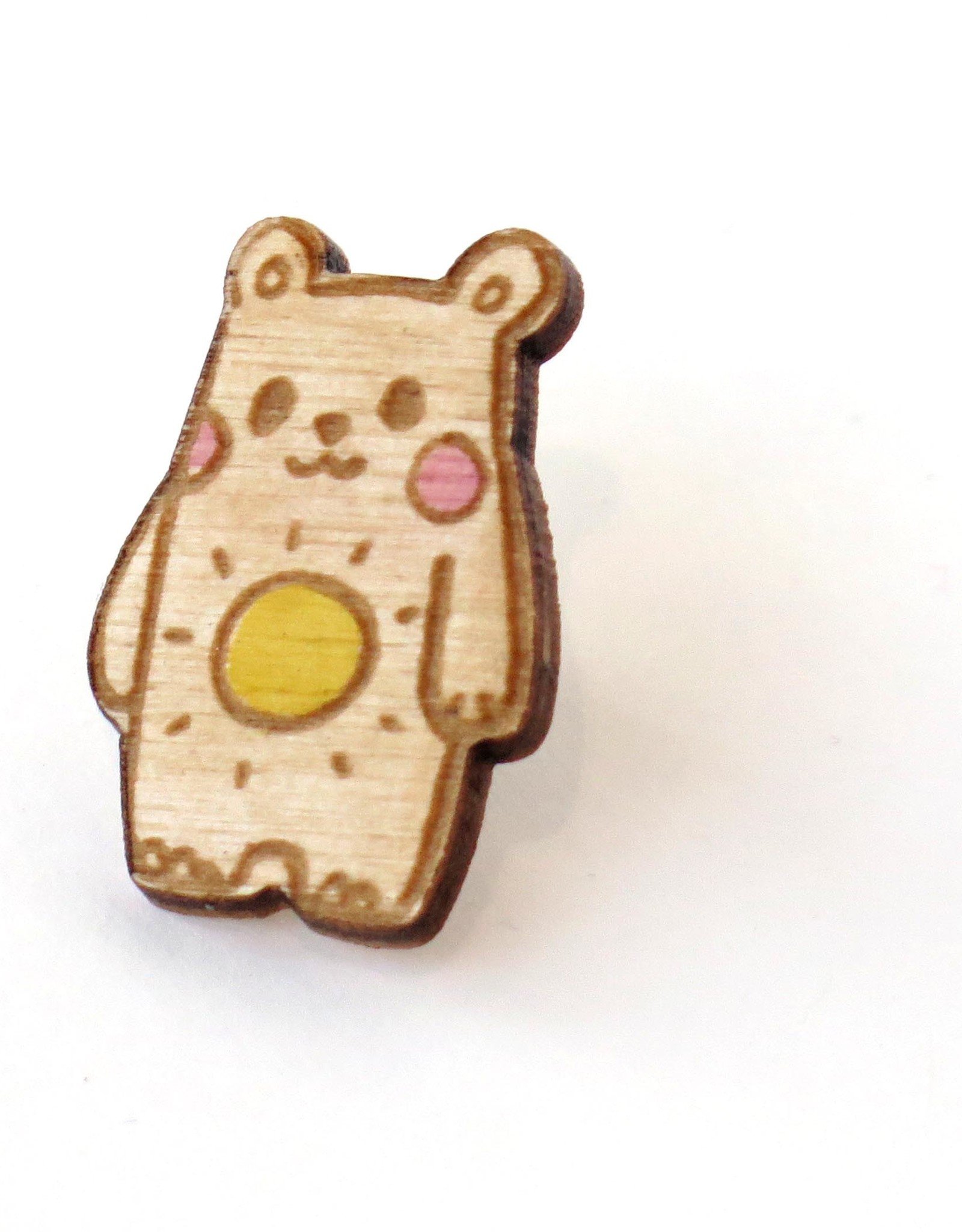 Sophie Quillec "Bear: Sun" pin by Sophie Quillec