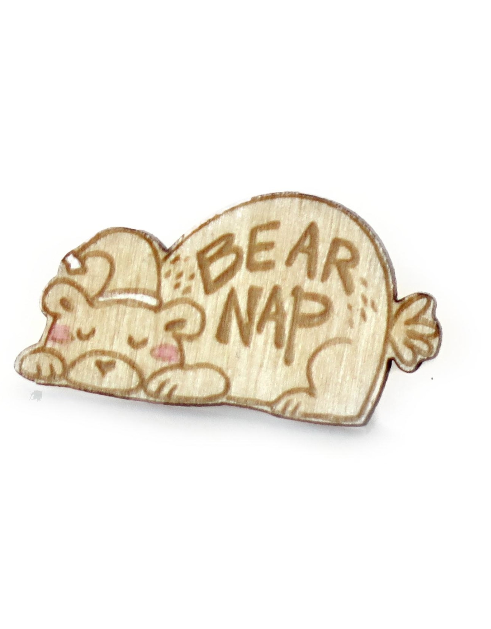 Sophie Quillec "Bear Nap" pin by Sophie Quillec
