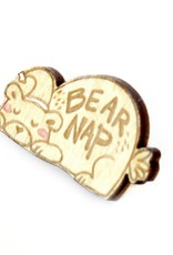Sophie Quillec "Bear Nap" pin by Sophie Quillec