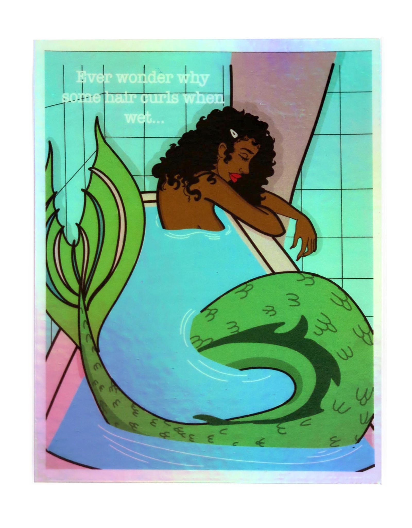 Morgan Illustrates "Mermaid" sticker by Morgan Illustrates